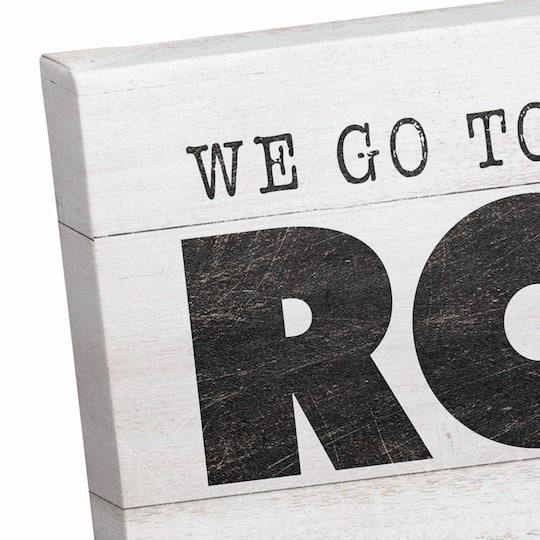 We Go Together 14" x 11" Canvas Wall Art